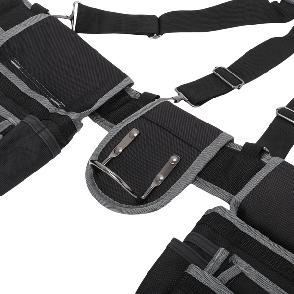 Tool Belt Bag Tool Belt with Suspenders Multiple Pockets Heavy Duty Tool Belts