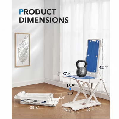 Premium Electric Bath Lift Chair Bath & Shower Seating for Seniors & Disabled