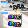 2-Tier 3D Printer Filament Rack Display Holder for 3D Printing Studio Workshop