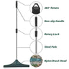 Turf Carpet Rake Broom Hand Rake Carpet Rake for Pet Hair with Adjustable Handle