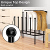 6 Pairs Metal Boot Rack Long Boots Shoes Holders Free Standing Organizer Hallway