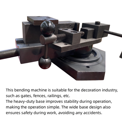 Flat Bar & Metal Bender Bends Flat/Round/Square Steel Scroll Radius Angle SBG-40