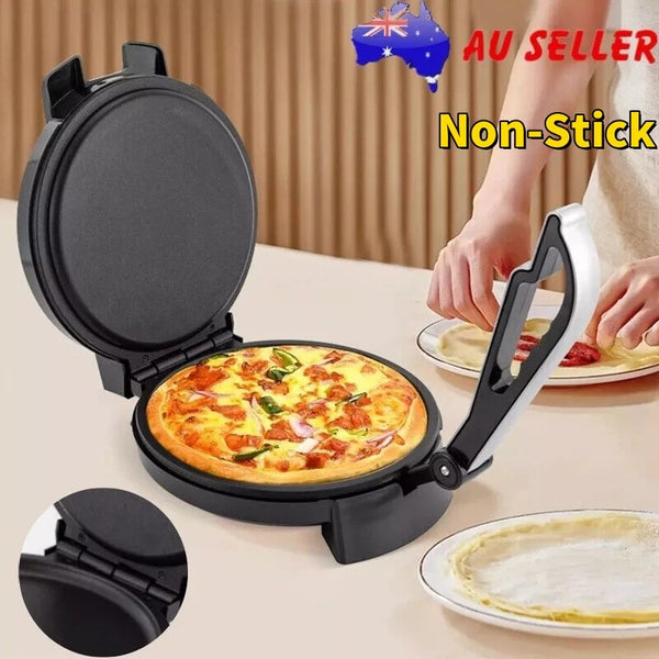 1200W Electric Chapati Roti Maker Bread Crepe Machine Tortilla  Non-Stick Maker
