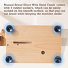 Manual Bread Slicer for Sourdough & Crusty Artisan Breads Adjustable Blade