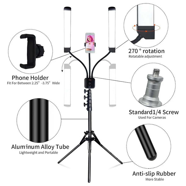 LED Beauty Light Lash Lamp for Makeup Tattoo Eyelash Extensions Salon Spa Studio