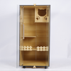 Luxury Cat Villa Wood Cat House Indoor Cat Cage Pet Exhibit Cabinet Clear Glass