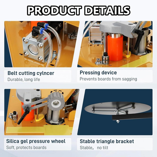 Automatic Edge Banding Machine for Woodworking Curve Straight Edge Bander