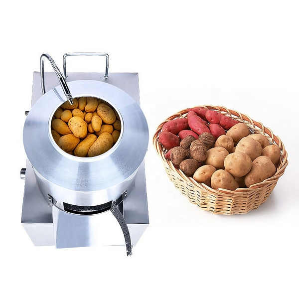 Commercial Potato Peeler Cassava Taro Peeler Automatic Peeling Machine 1500W AU