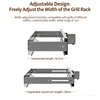 Outdoor Folding BBQ Grill Stove Charcoal Picnic Camping & Automatic Rotary Grill