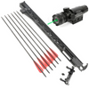 Rapid Bow Shooter Launcher +6 Arrow +Laser Sight Archery Launcher Orbital Tool