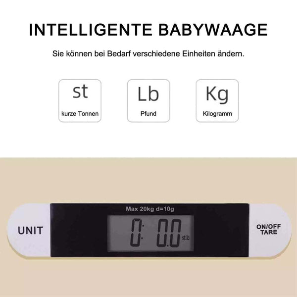 20kg Electronic Digital Infant Baby Pet Scales Pediatric Weight Tracker LED