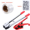 Packaging Strapping Kit Banding Strapping Kit w/ 1200m PET Band 1000x Metal Seal