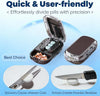 2In 1 Mini Pill Cutter Storage Box Portable Drug Tablet Medicine Dust Pills Case