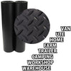 Diamond-Plate Rubber Flooring Roll 3mm Thick Garage Floor Mat 1*5M Anti-Slip