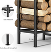 Firewood Rack with Cover Log Holder Firewood Heavy Duty Wood Storage Outdoor AU