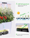 16 Pods Hydroponics Growing System Indoor Herb Garden Smart Herb Germination Kit