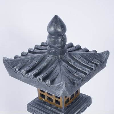 Pagoda Lanterns Garden Statues Asian Zen Outdoor Decor Lanterns Decorative
