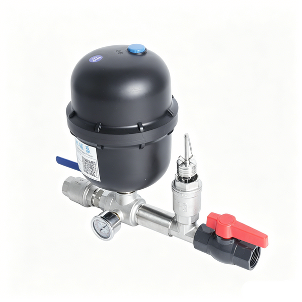 1-inch Single Valve Hydraulic Ram Pump Stainless Steel Water Hammer Pump