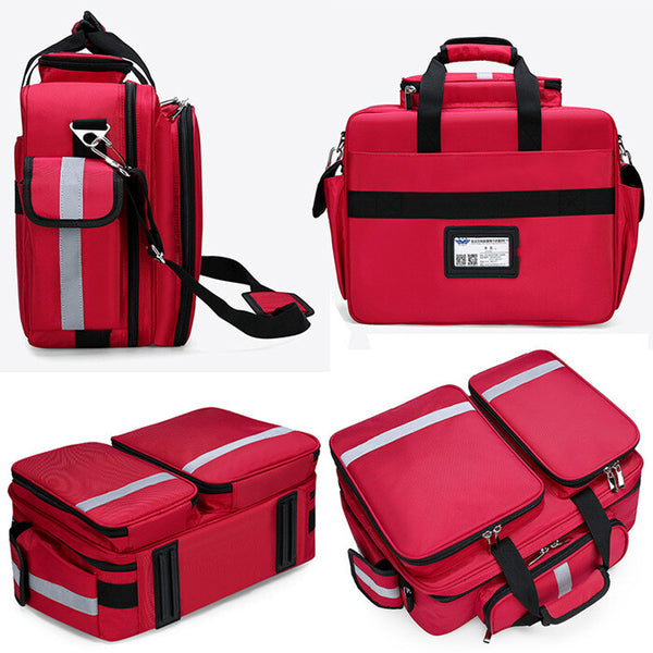 Empty First Aid Kit Medical Bag Medicine Storage Outdoor Emergency Rescue Bag