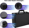 Toploader Storage Box Card For 3"x4" Cards Trading Metal Card Storage Box w/Lock