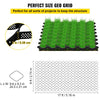9x17ft Geo Cell Honeycomb Soil Retainer Gravel Grid for Pathway Yard Landscaping