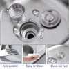 Stainless Steel Kitchen Bench Work Table Commercial Sinks Splashback 120cmX80cm