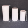 3/5x Round Wedding Plinth Cylinder Pedestal Display Stand White Ripple Stand AU