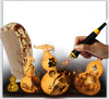 Pyrography Wood Burning Kit Wood Burner Tool Dual Pen 60W Adjustable Temperature