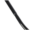 SUS304 Curved Shower Curtain Rod Black Stainless Steel 90-130cm Extendable AU
