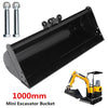 1000mm Mini Excavator Flat Backhoe Bucket Digging Bucket Small Digger Bucket AU