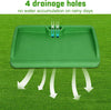 Golf Ball Tray with Cell Phone Holder Heavy Duty Golf Driving Range Ball Tray