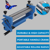 Slip Rolling Bending Machine Manual Sheet Roller Adjustable Rolling RadiusSJ-320