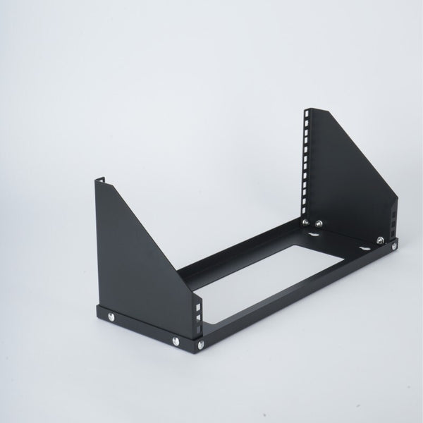 19'' Vertical Wall Mount Steel Under-desk Server Rack Bracket Office Home