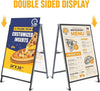 A-Frame Sign With Handle Double Sided Poster Board For Business shop Advertising