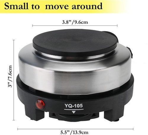 9Cups Stovetop Espresso Moka Pot Percolator Coffee Maker Stainless Steel w/Stove
