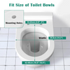 Thick Toilet Seat Soft Close Luxury White Heavy Duty Quick Release U Shape PP