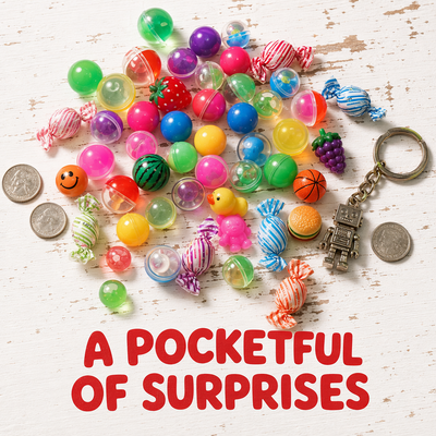 Gumball Machine 3 Section Vending Sweets Bubble Gum Balls Toy Candy Dispenser