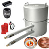 Metal Melting Furnace 16 Kg Propane Melting Casting Tools Gold Silver Aluminum