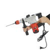 Electric Rotary Hammer Drill Demolition Jack Hammer Kit With Chisels Drill+SDS