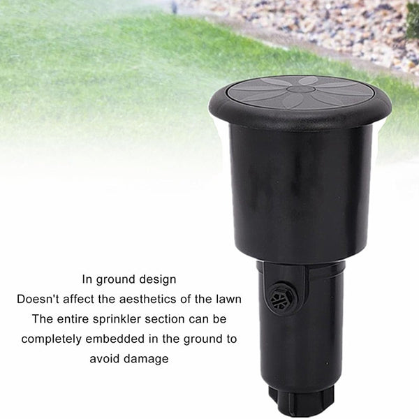 Rotary Sprinkler Popup Rocker Impact Nozzle Garden Yard Irrigation Watering Tool