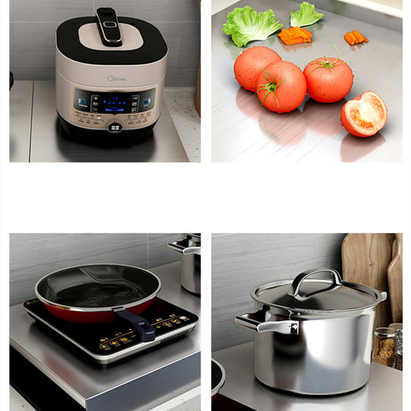Stove Cover - Stainless Steel Stove Top Cover Board Gas Stove Cover for Counter