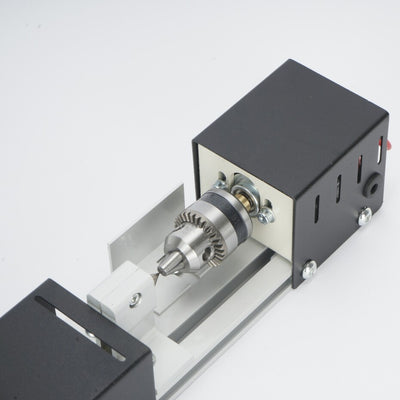 Mini Lathe Beads Machine Woodwork DIY Lathe Polishing Drill Set 6 Carving Blade