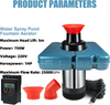 25000GPH Fountain Aerator Pump Stainless Steel Pond Large Water Aerator Floating