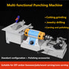 220V Gem Lathe Polisher Carving Machine Table Saw Punching Grinding Machine