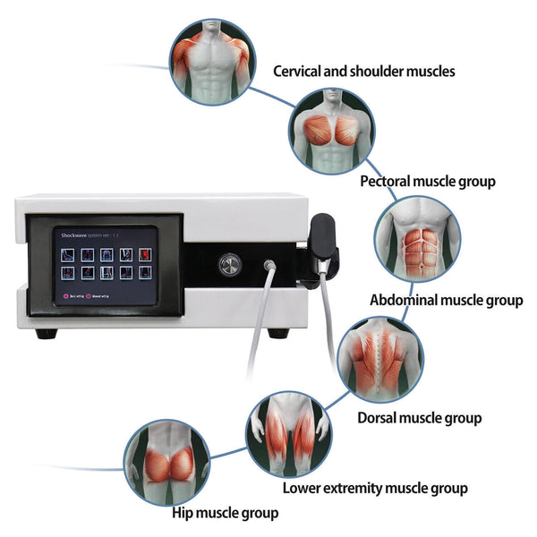 ED Shockwave Therapy Machine Pneumatic Shock Wave ED Treatment Back Pain Relief