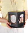 Pet Memorial Urns for Dogs or Cats Ashes Large Wooden Funeral with Photo Frame