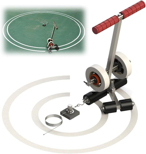 Tape Marking Machine Handle Height 55-80cm Upgraded Court Road Marking Tool