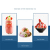 350W Ice Shaver Machine 90kgs/h Snow Cone Machine Commercial Shaved Ice Machine