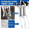14L Electric Cattle Cow Milker Pulse Vacuum Pump Farm Milking Machine