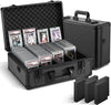 Graded Card Slab Carrying Case Slotted Storage Fits PSA/BGS/FGS Trading Sports